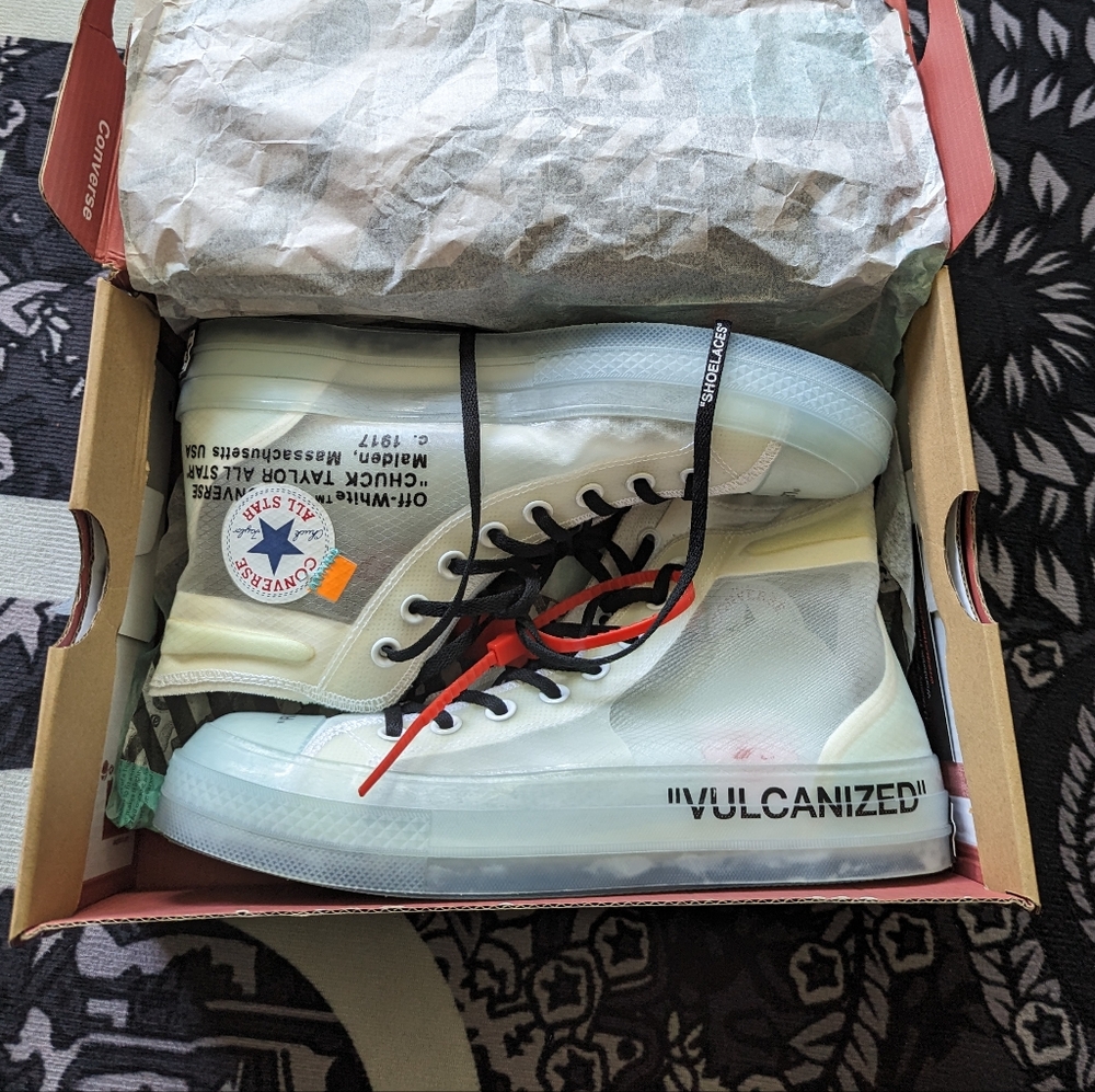 Converse x off-white